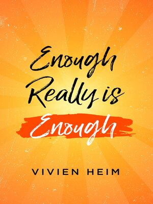 cover image of Enough Really is Enough